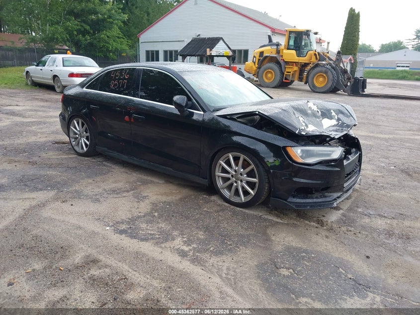 2015 Audi A3 VIN WAUEFGFF9F1027349 IAAI salvage auction — FRONT END, Salvage (Maine), sold $25 on 2026-07-27 (photo 1)