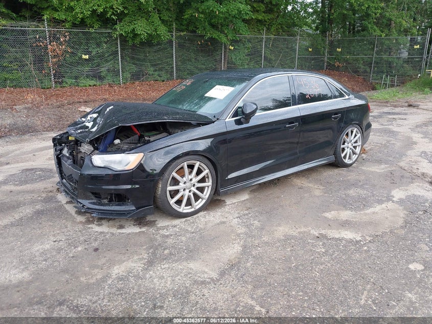 2015 Audi A3 VIN WAUEFGFF9F1027349 IAAI salvage auction — FRONT END, Salvage (Maine), sold $25 on 2026-07-27 (photo 2)