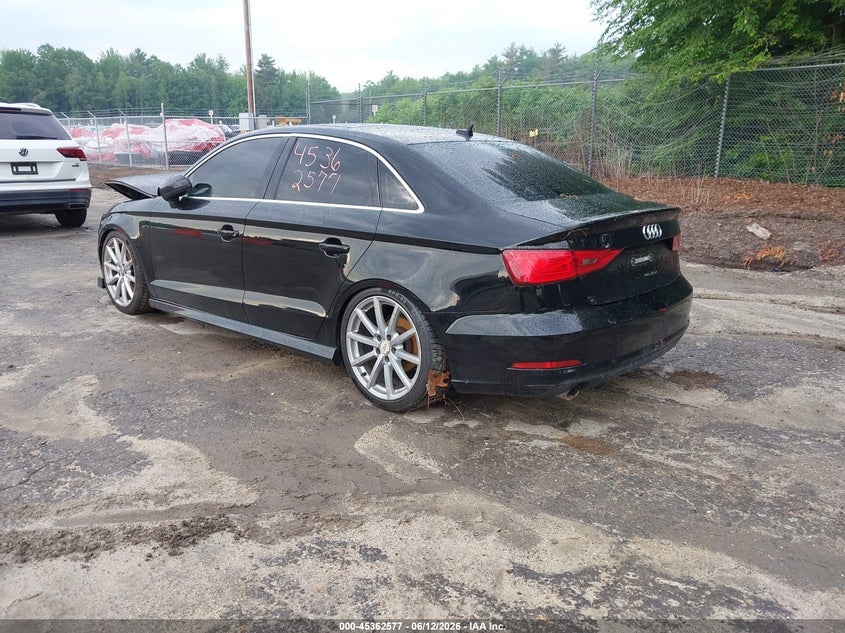 2015 Audi A3 VIN WAUEFGFF9F1027349 IAAI salvage auction — FRONT END, Salvage (Maine), sold $25 on 2026-07-27 (photo 3)