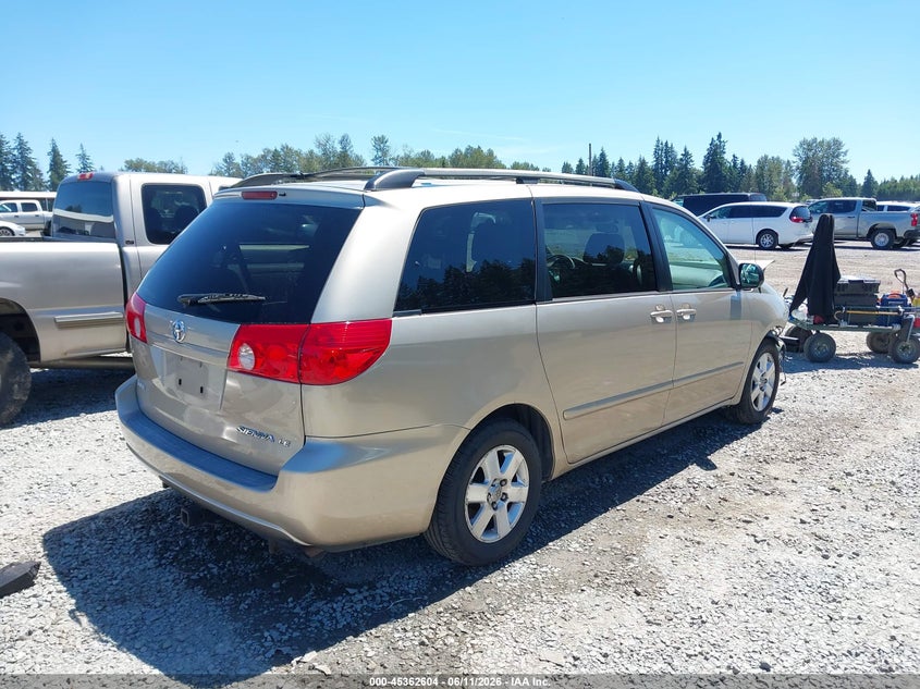 2008 Toyota Sienna VIN 5TDZK23C98S109892 IAAI salvage auction — FRONT END, Bill Of Sale (Washington), sold $475 on 2026-07-08 (photo 4)