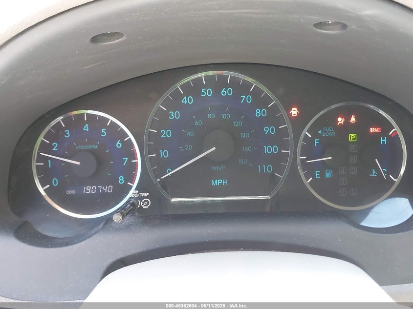 2008 Toyota Sienna VIN 5TDZK23C98S109892 IAAI salvage auction — FRONT END, Bill Of Sale (Washington), sold $475 on 2026-07-08 (photo 7)