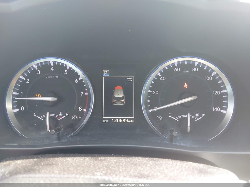 2017 Toyota Highlander VIN 5TDYZRFH1HS219021 IAAI salvage auction — FRONT END, Salvage (Georgia), sold $9,300 on 2026-07-16 (photo 7)