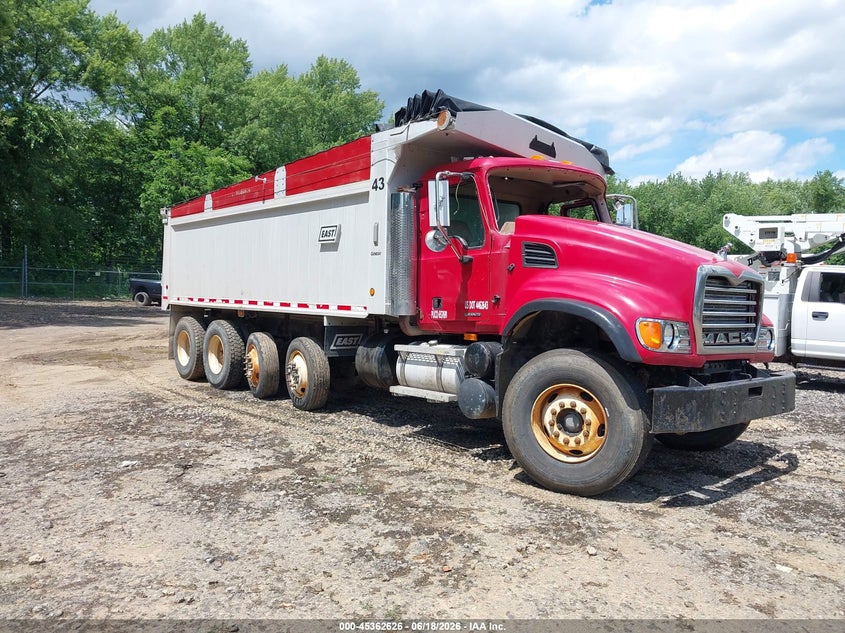 2005 Mack 700 cv700 VIN 1M2AG10C95M024843 IAAI salvage auction — ROLLOVER, Salvage (Ohio), sold $9,050 on 2026-08-26 (photo 1)