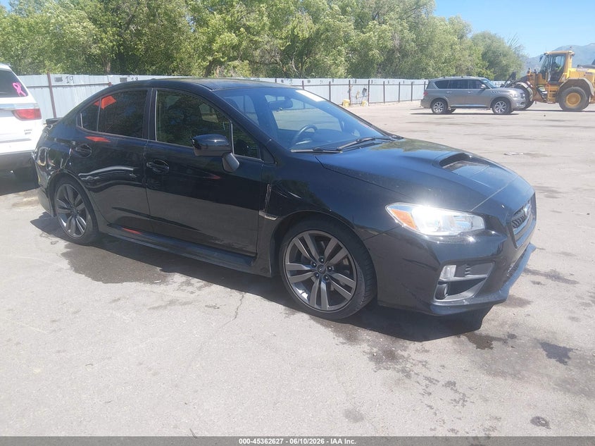 2017 Subaru Wrx VIN JF1VA1E65H8823242 IAAI salvage auction — REAR END, Salvage (Utah), sold $5,300 on 2026-07-23 (photo 1)