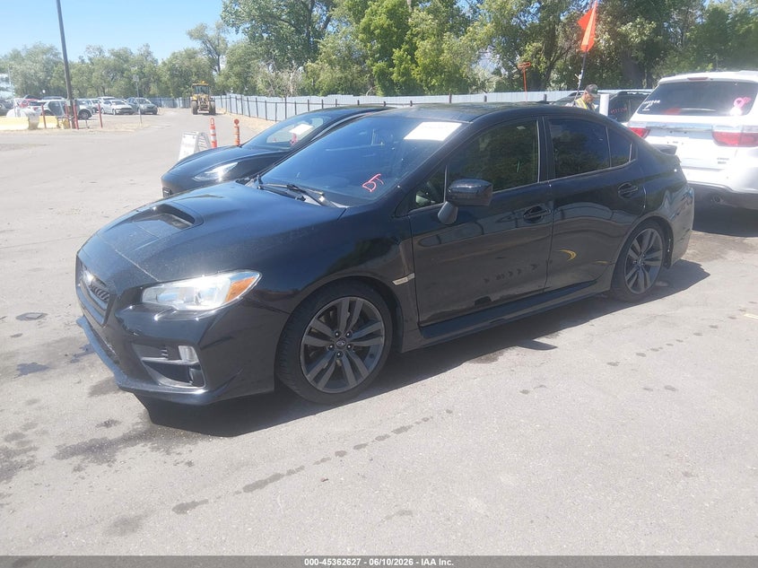 2017 Subaru Wrx VIN JF1VA1E65H8823242 IAAI salvage auction — REAR END, Salvage (Utah), sold $5,300 on 2026-07-23 (photo 2)