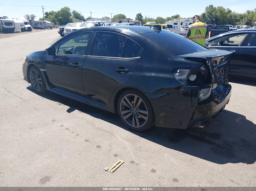 2017 Subaru Wrx VIN JF1VA1E65H8823242 IAAI salvage auction — REAR END, Salvage (Utah), sold $5,300 on 2026-07-23 (photo 3)