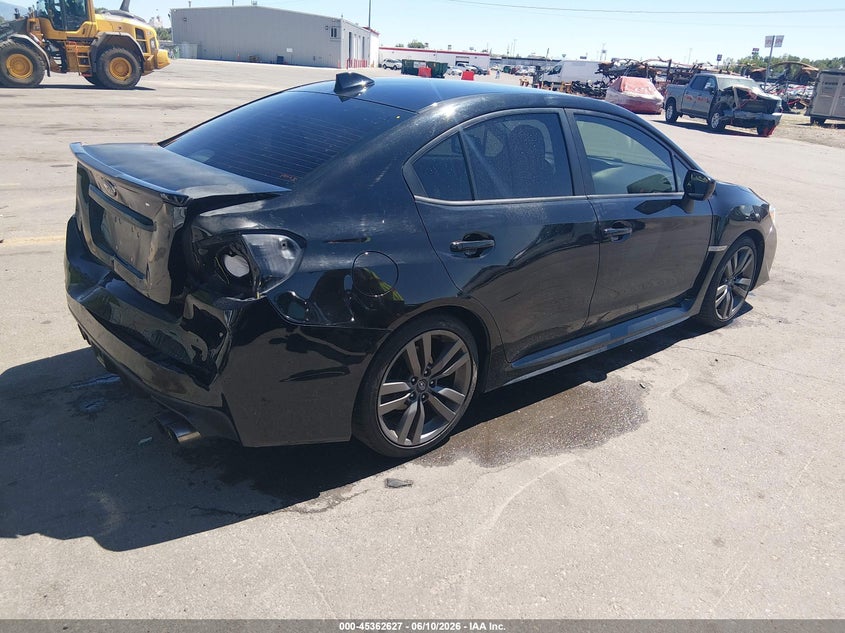 2017 Subaru Wrx VIN JF1VA1E65H8823242 IAAI salvage auction — REAR END, Salvage (Utah), sold $5,300 on 2026-07-23 (photo 4)