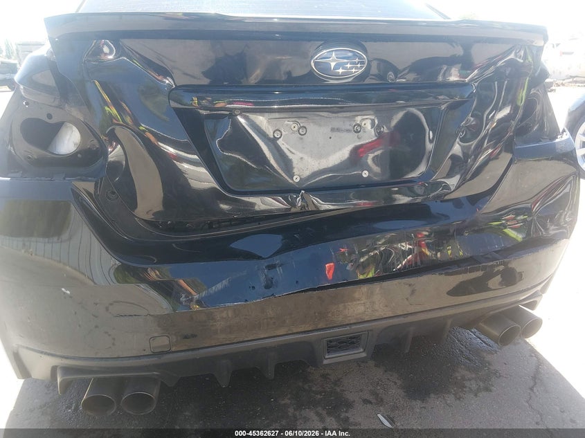 2017 Subaru Wrx VIN JF1VA1E65H8823242 IAAI salvage auction — REAR END, Salvage (Utah), sold $5,300 on 2026-07-23 (photo 6)