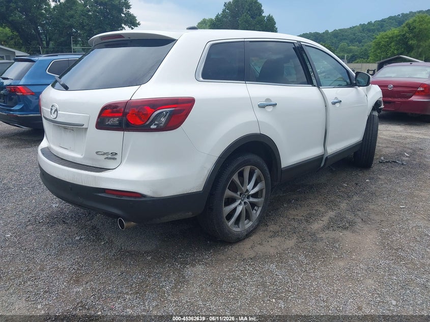 2014 Mazda Cx-9 VIN JM3TB3DV6E0440219 IAAI salvage auction — FRONT END, Salvage (Ohio), sold $1,450 on 2026-07-06 (photo 4)