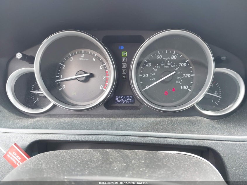 2014 Mazda Cx-9 VIN JM3TB3DV6E0440219 IAAI salvage auction — FRONT END, Salvage (Ohio), sold $1,450 on 2026-07-06 (photo 7)