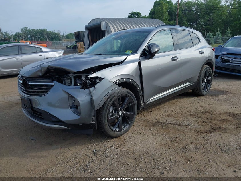 2021 Buick Envision VIN LRBFZPR49MD086050 IAAI salvage auction — LEFT FRONT, Salvage Title, sold $5,300 on 2026-07-24 (photo 2)