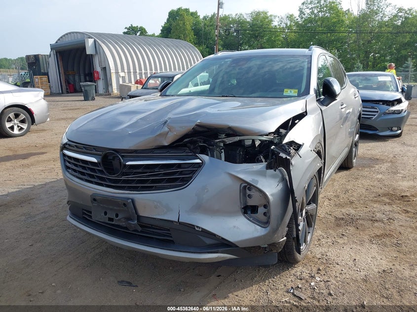 2021 Buick Envision VIN LRBFZPR49MD086050 IAAI salvage auction — LEFT FRONT, Salvage Title, sold $5,300 on 2026-07-24 (photo 6)