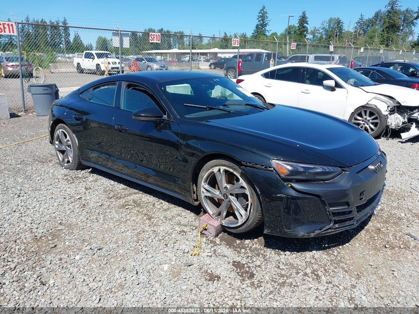 2022 Audi E-tron gt VIN WAUFJBFW4N7006443 IAAI salvage auction — FRONT END, Salvage Title, sold $10,100 on 2026-07-24 (photo 1)