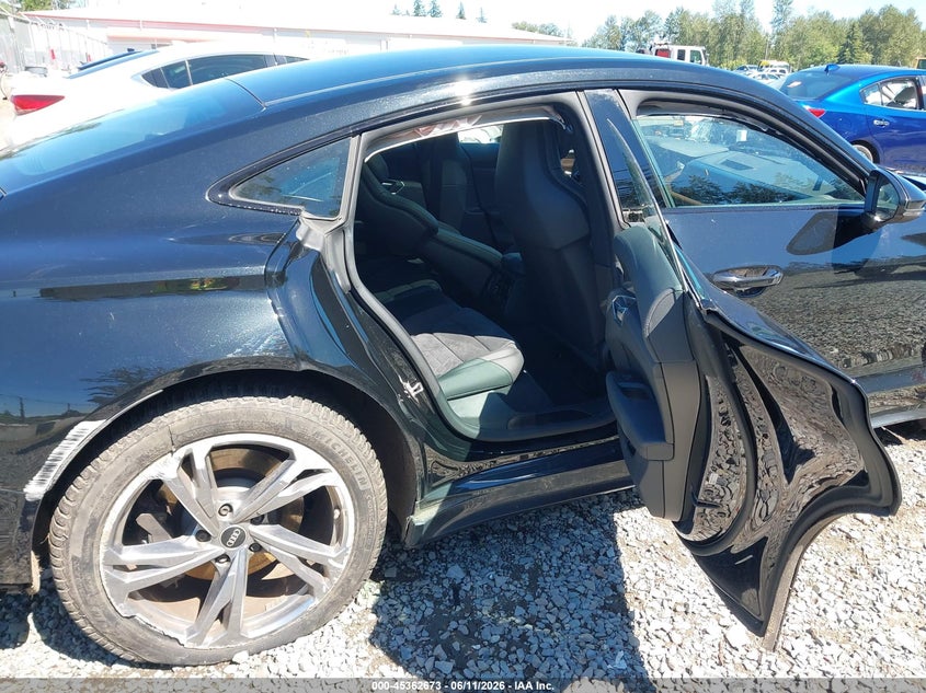 2022 Audi E-tron gt VIN WAUFJBFW4N7006443 IAAI salvage auction — FRONT END, Salvage Title, sold $10,100 on 2026-07-24 (photo 8)