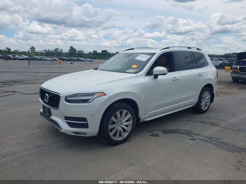 2016 Volvo Xc90 VIN YV4A22PK9G1062368 IAAI salvage auction — WATER/FLOOD, Salvage (Ohio), sold $3,000 on 2026-07-09 (photo 2)