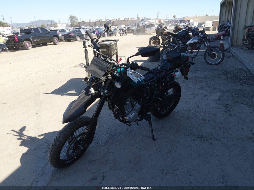 2023 Kawasaki Klx VIN ML5LXBE11PDA18612 IAAI salvage auction — THEFT, Salvage (California), sold $1,050 on 2026-07-08 (photo 2)