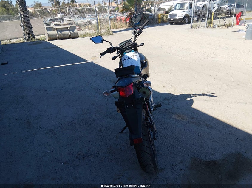 2023 Kawasaki Klx VIN ML5LXBE11PDA18612 IAAI salvage auction — THEFT, Salvage (California), sold $1,050 on 2026-07-08 (photo 6)