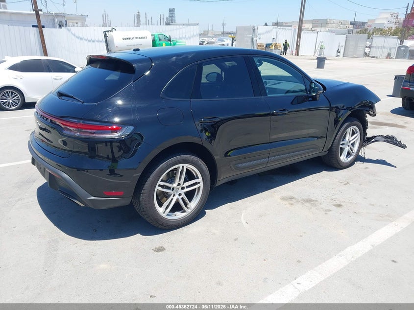 2023 Porsche Macan VIN WP1AA2A53PLB17831 IAAI salvage auction — FRONT END, Salvage (California), sold $19,775 on 2026-07-08 (photo 4)