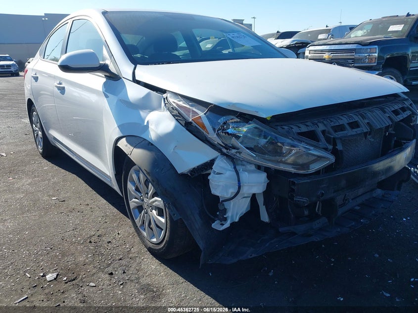 2021 Hyundai Accent VIN 3KPC24A63ME142955 IAAI salvage auction — FRONT END, Salvage Title, sold $2,150 on 2026-07-26 (photo 6)