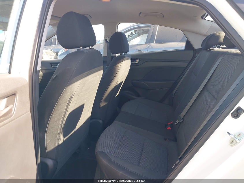 2021 Hyundai Accent VIN 3KPC24A63ME142955 IAAI salvage auction — FRONT END, Salvage Title, sold $2,150 on 2026-07-26 (photo 8)