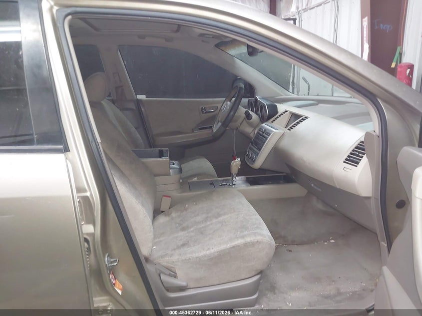 2007 Nissan Murano VIN JN8AZ08T77W517901 IAAI salvage auction — UNKNOWN, Salvage (Arizona), sold $250 on 2026-07-07 (photo 5)