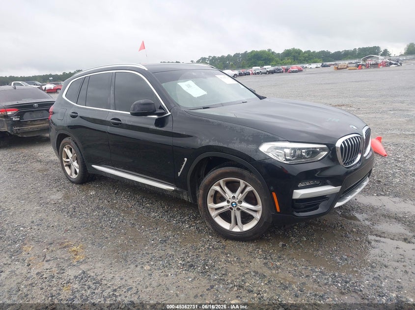 2020 BMW X3 VIN 5UXTY3C03LLU71726 IAAI salvage auction — UNDERCARRIAGE, Salvage (Georgia), sold $4,600 on 2026-07-27 (photo 1)