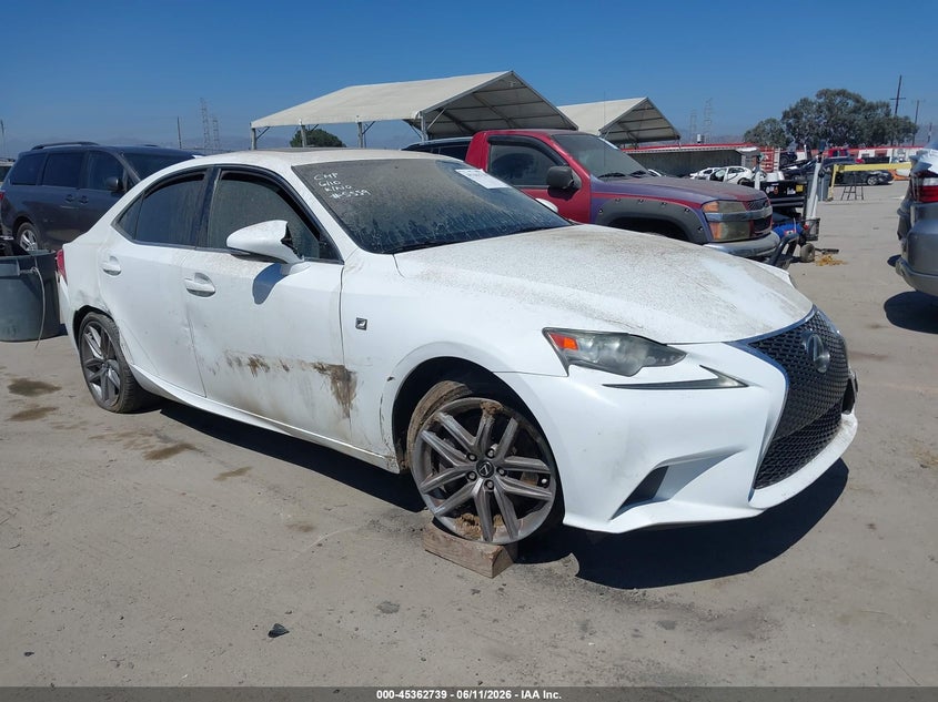 2014 Lexus VIN JTHBE1D24E5005559 IAAI salvage auction — THEFT, Salvage Title, sold $5,000 on 2026-07-29 (photo 1)