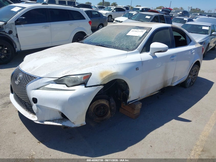 2014 Lexus VIN JTHBE1D24E5005559 IAAI salvage auction — THEFT, Salvage Title, sold $5,000 on 2026-07-29 (photo 2)