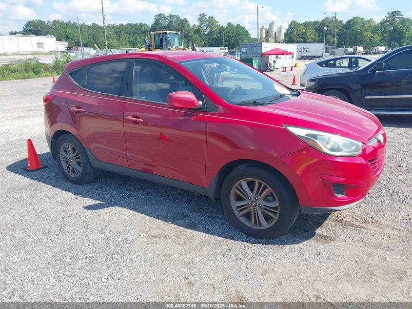 2015 Hyundai Tucson VIN KM8JT3AF1FU027348 IAAI salvage auction — NORMAL WEAR, Clear (Alabama), sold $1,475 on 2026-07-15 (photo 1)