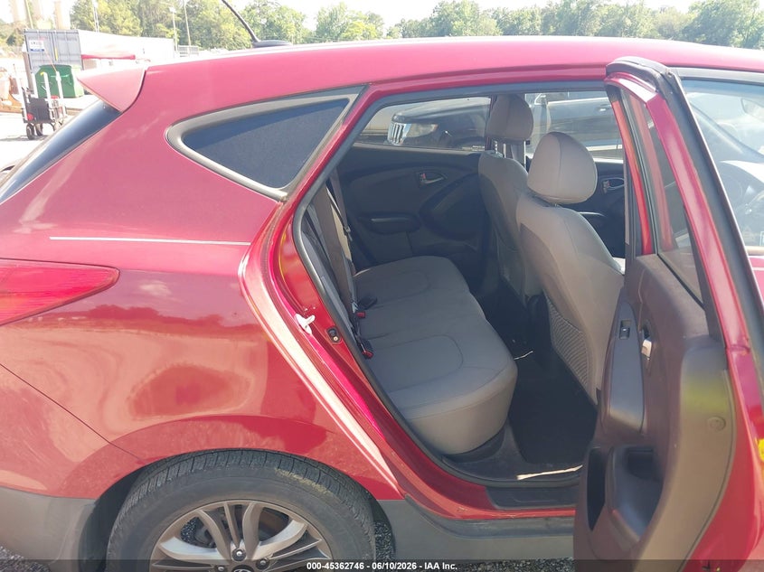 2015 Hyundai Tucson VIN KM8JT3AF1FU027348 IAAI salvage auction — NORMAL WEAR, Clear (Alabama), sold $1,475 on 2026-07-15 (photo 8)
