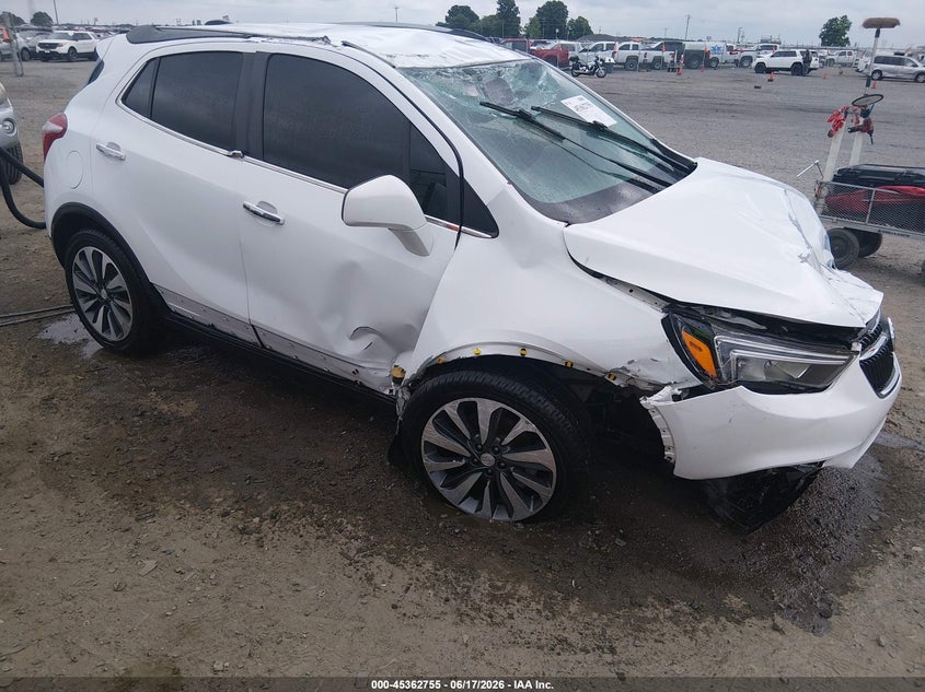 2022 Buick Encore VIN KL4CJESM2NB515398 IAAI salvage auction — ROLLOVER, Salvage (Arkansas), sold $325 on 2026-07-22 (photo 1)