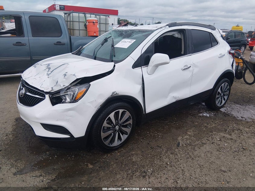 2022 Buick Encore VIN KL4CJESM2NB515398 IAAI salvage auction — ROLLOVER, Salvage (Arkansas), sold $325 on 2026-07-22 (photo 2)