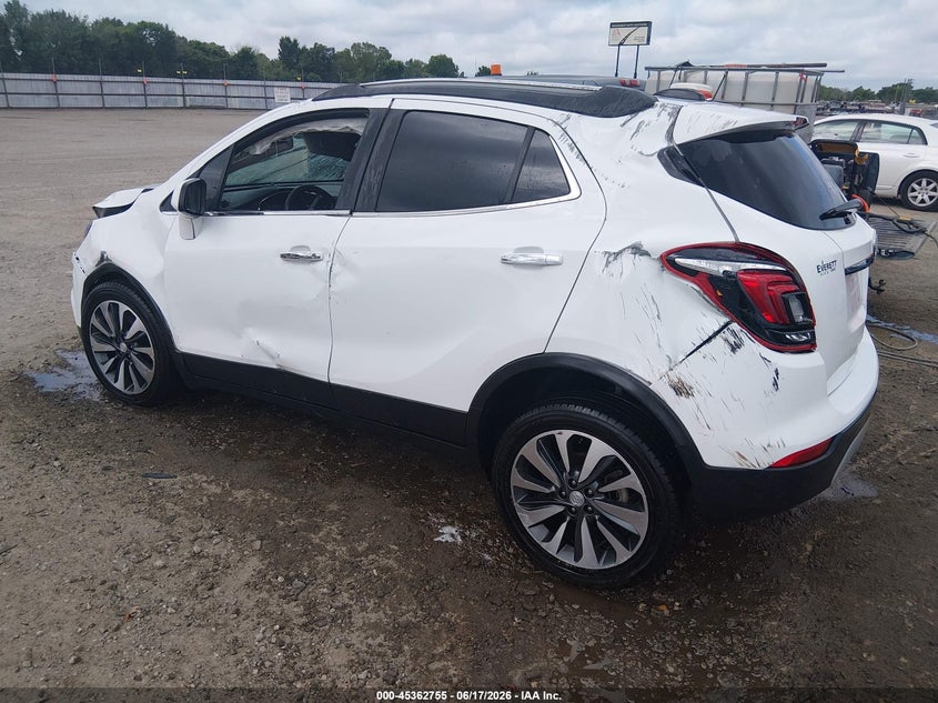 2022 Buick Encore VIN KL4CJESM2NB515398 IAAI salvage auction — ROLLOVER, Salvage (Arkansas), sold $325 on 2026-07-22 (photo 3)