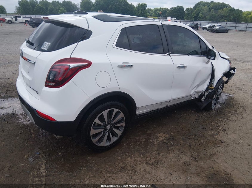 2022 Buick Encore VIN KL4CJESM2NB515398 IAAI salvage auction — ROLLOVER, Salvage (Arkansas), sold $325 on 2026-07-22 (photo 4)