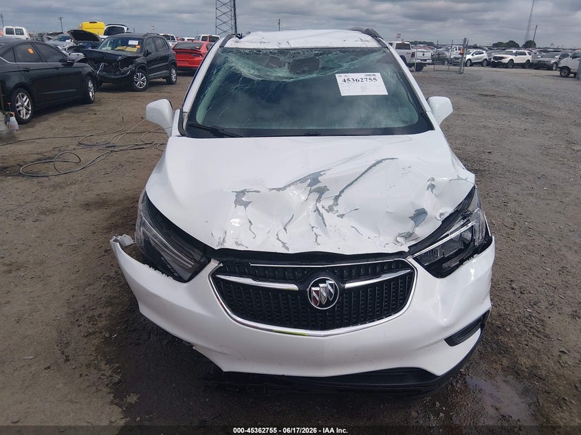2022 Buick Encore VIN KL4CJESM2NB515398 IAAI salvage auction — ROLLOVER, Salvage (Arkansas), sold $325 on 2026-07-22 (photo 6)