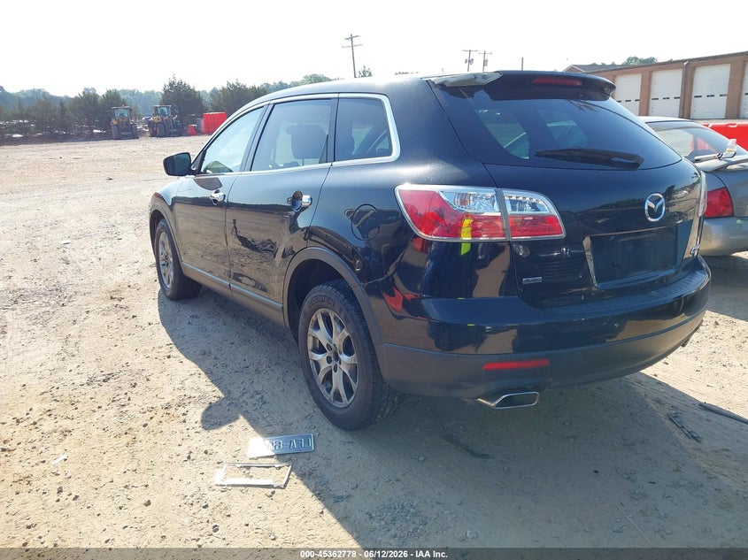 2011 Mazda Cx-9 VIN JM3TB2BA7B0304350 IAAI salvage auction — FRONT END, Salvage (Idaho), sold $500 on 2026-07-13 (photo 3)