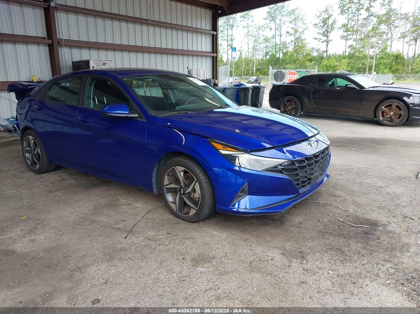 2023 Hyundai Elantra VIN KMHLS4AG1PU440088 IAAI salvage auction — REAR END, Rebuildable (Florida), sold $2,900 on 2026-07-28 (photo 1)