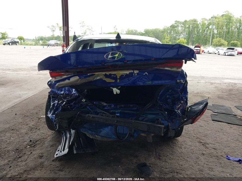 2023 Hyundai Elantra VIN KMHLS4AG1PU440088 IAAI salvage auction — REAR END, Rebuildable (Florida), sold $2,900 on 2026-07-28 (photo 6)