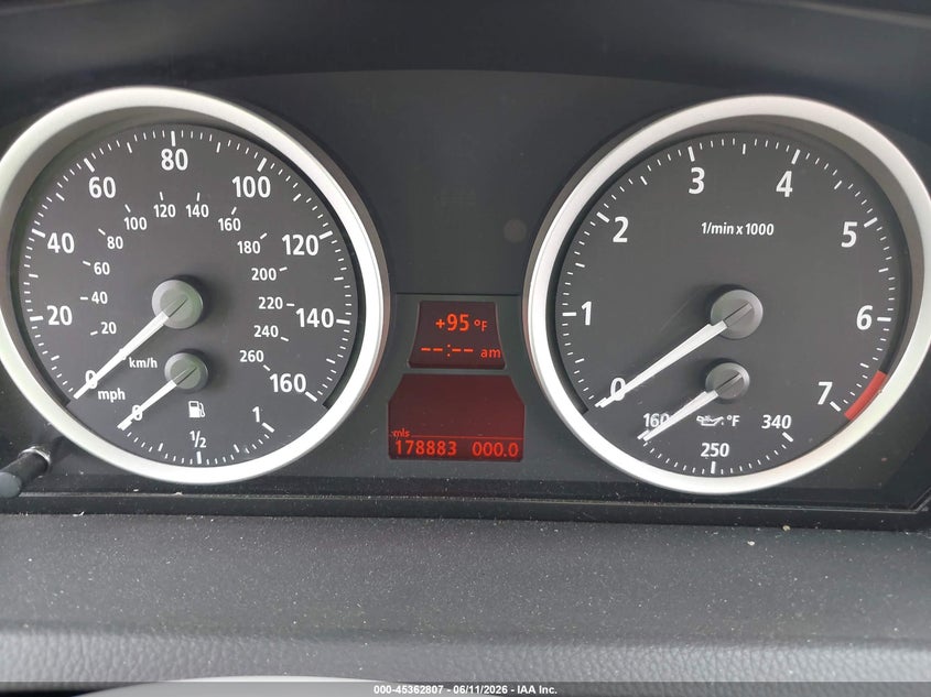 2005 BMW 6 series VIN WBAEH734X5CF95113 IAAI salvage auction — FRONT END, Salvage (Texas), sold $500 on 2026-07-08 (photo 7)