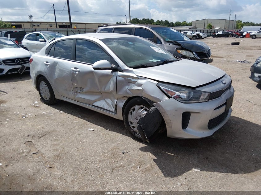 2019 Kia Rio VIN 3KPA24AB6KE179788 IAAI salvage auction — SIDE, Salvage (Texas), sold $1,150 on 2026-07-09 (photo 1)