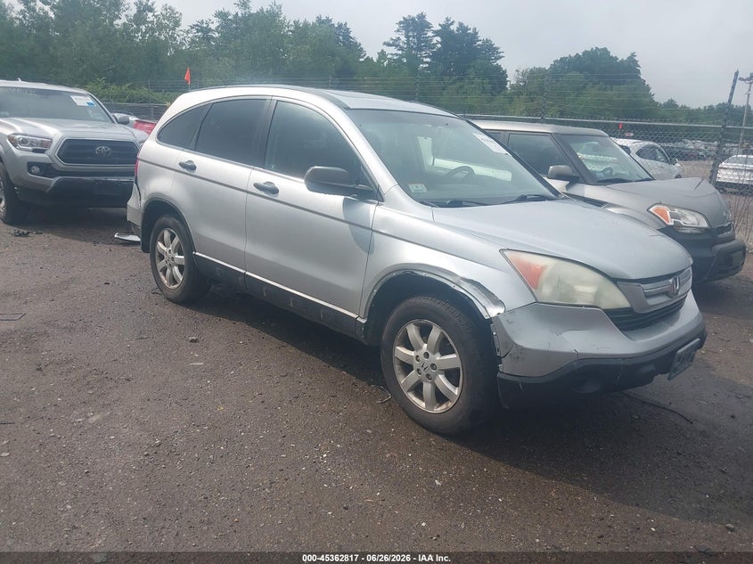 2009 Honda Cr-v VIN JHLRE48589C024576 IAAI salvage auction — REAR END, Clear (Massachusetts), sold $400 on 2026-07-17 (photo 1)