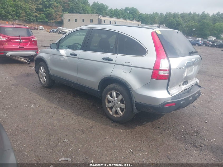 2009 Honda Cr-v VIN JHLRE48589C024576 IAAI salvage auction — REAR END, Clear (Massachusetts), sold $400 on 2026-07-17 (photo 3)