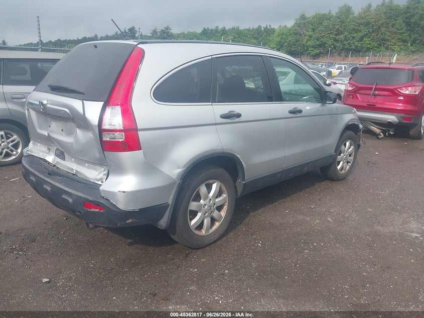2009 Honda Cr-v VIN JHLRE48589C024576 IAAI salvage auction — REAR END, Clear (Massachusetts), sold $400 on 2026-07-17 (photo 4)