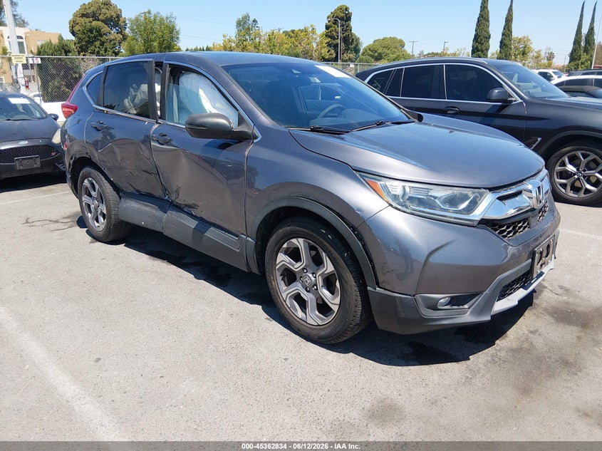 2019 Honda Cr-v VIN 7FARW1H50KE028756 IAAI salvage auction — RIGHT SIDE, Salvage Title, sold $8,700 on 2026-07-23 (photo 1)