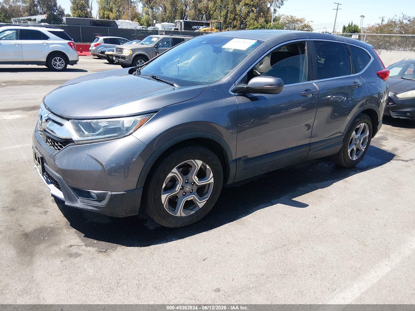 2019 Honda Cr-v VIN 7FARW1H50KE028756 IAAI salvage auction — RIGHT SIDE, Salvage Title, sold $8,700 on 2026-07-23 (photo 2)