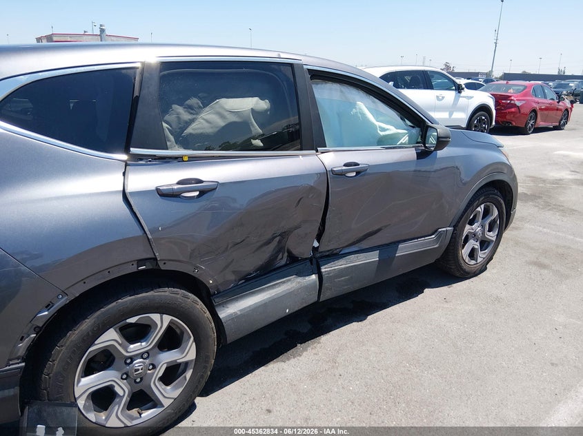 2019 Honda Cr-v VIN 7FARW1H50KE028756 IAAI salvage auction — RIGHT SIDE, Salvage Title, sold $8,700 on 2026-07-23 (photo 6)