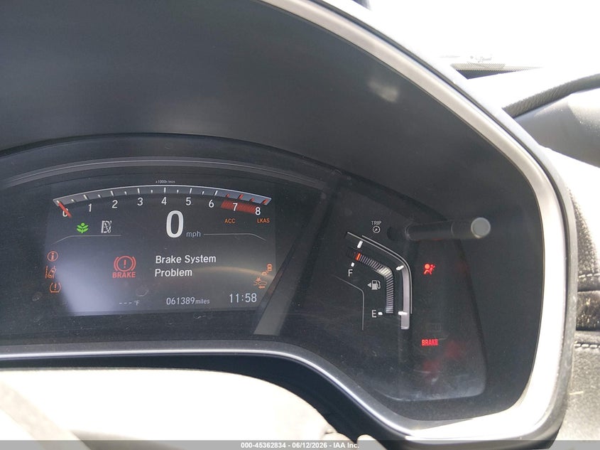2019 Honda Cr-v VIN 7FARW1H50KE028756 IAAI salvage auction — RIGHT SIDE, Salvage Title, sold $8,700 on 2026-07-23 (photo 7)