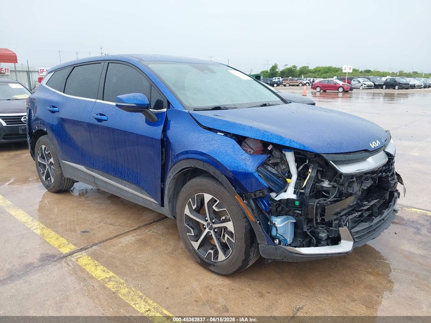 2024 Kia Sportage VIN 5XYK33DFXRG165903 — IAAI salvage auction photo