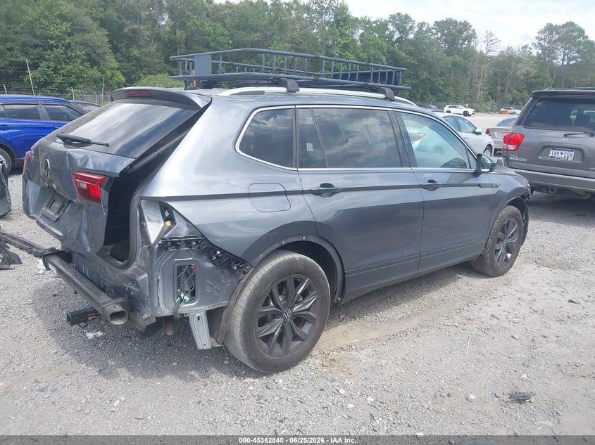 2024 Volkswagen Tiguan VIN 3VVNB7AX8RM101142 IAAI salvage auction — REAR END, Salvage (South Carolina), sold $7,600 on 2026-07-22 (photo 4)
