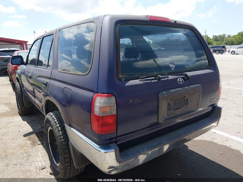 1999 Toyota 4runner VIN JT3GM84R8X0042425 IAAI salvage auction — NORMAL WEAR, Salvage (Texas), sold $700 on 2026-07-29 (photo 3)